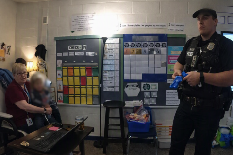 Six-year-old shoots Virginia teacher goads police in unsealed bodycam footage