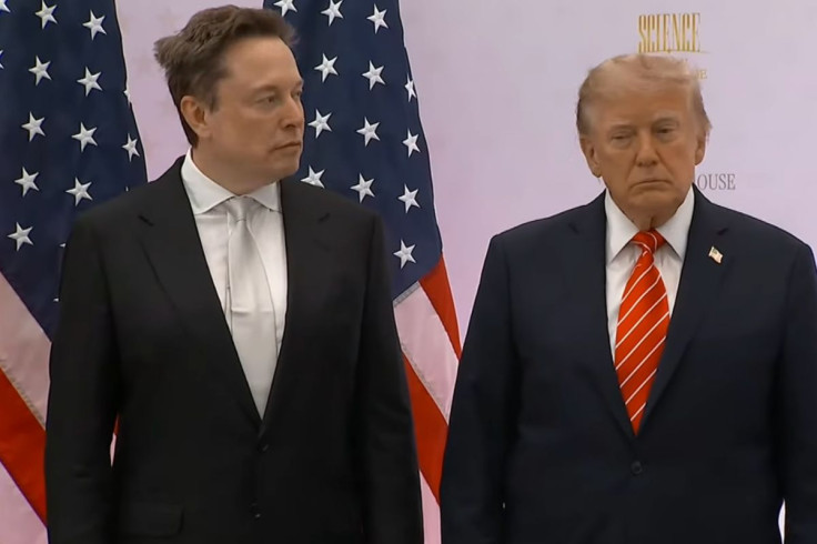 Elon Musk with Donald Trump