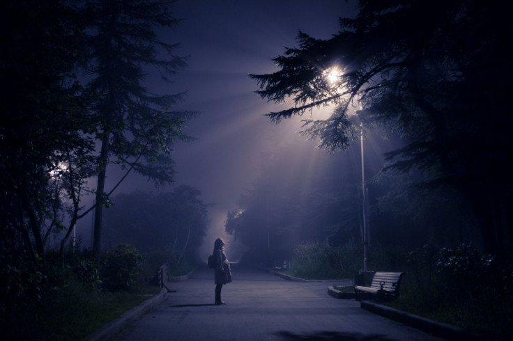 A UFO Depicted in an American Suburb