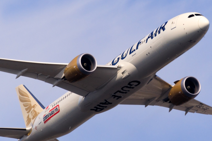 Gulf Air aircraft in flight