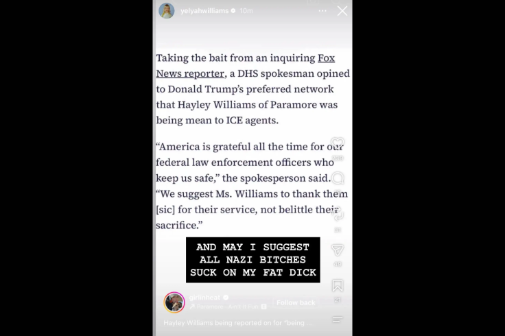 Halely Williams Instagram Nazi