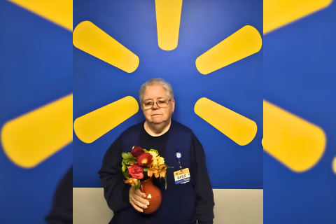 Walmart associate