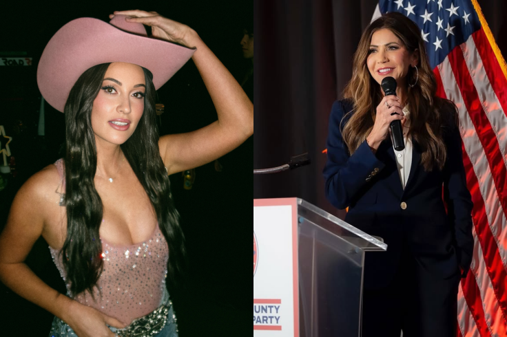 Kacey Musgraves and Kristi Noem