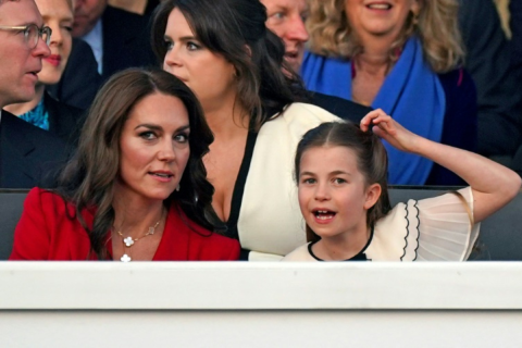 Princess Catherine and Princess Charlotte