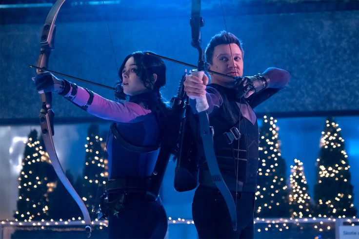 Kate Bishop and Clint Barton