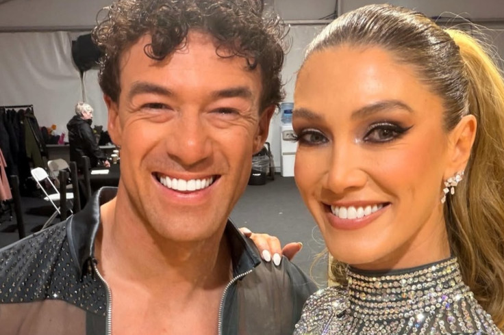 Kai Widdrington and Delta Goodrem
