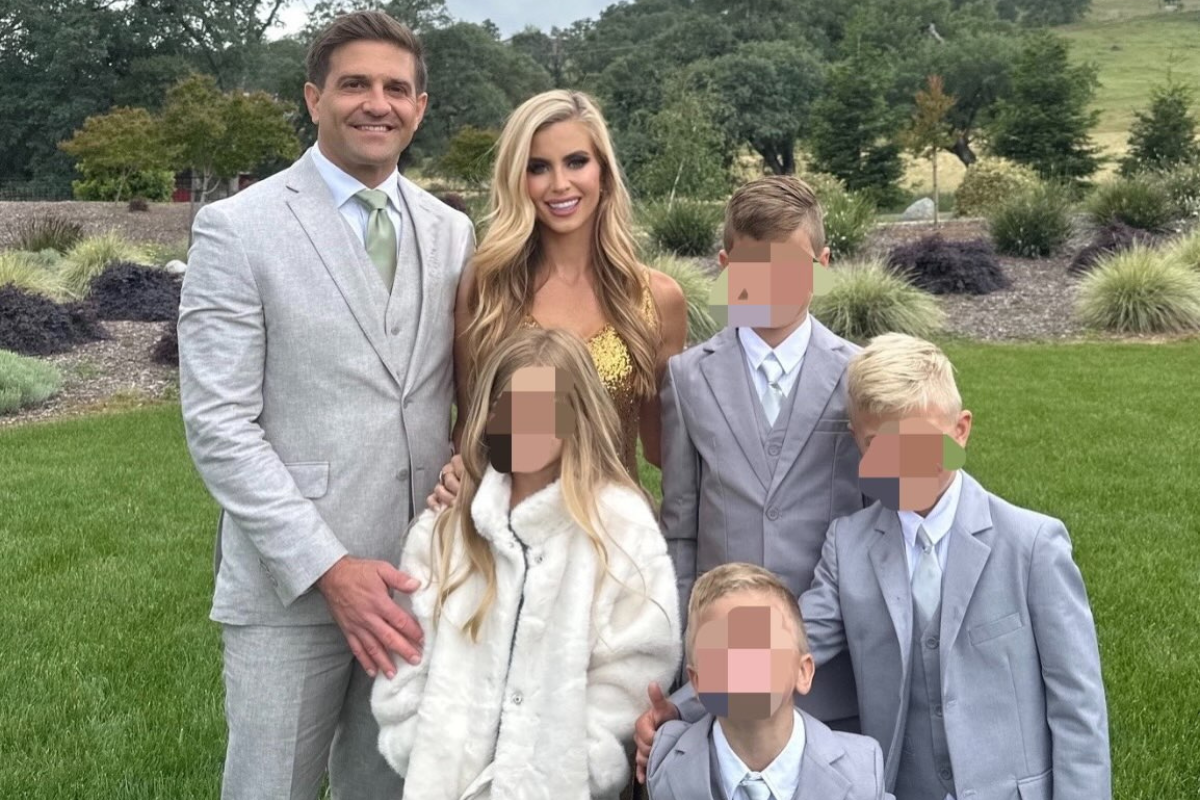 Tyler and Katie Zacharia with their children