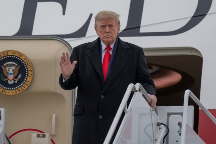Donald Trump Marine One photo