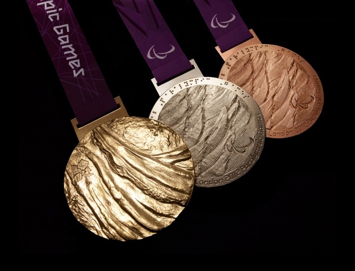 The London 2012 Paralympic Games medals have been unveiled at the opening of a new display at the British Museum for the Cultural Olympiad on Sept. 19,2011