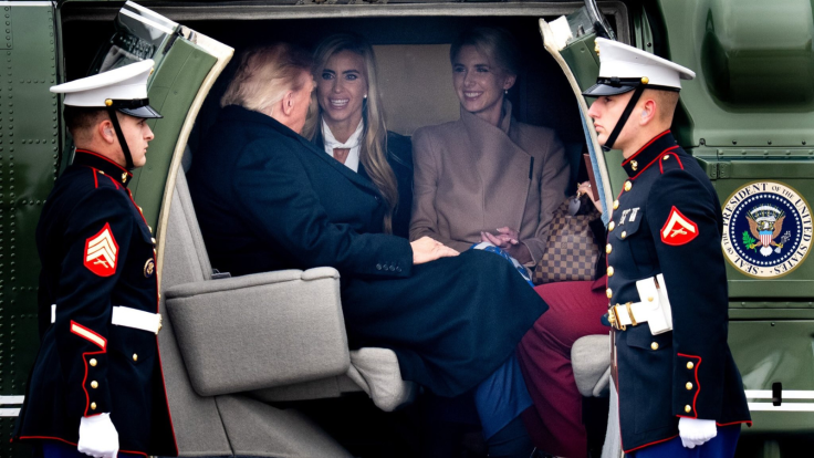 Donald Trump, Natalie Harp and Katie Zacharia
