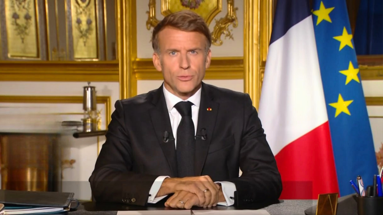 Emmanuel Macron links fuel price pressure to the Persian Gulf conflict as France responds to protests and violence Screenshot: @EmmanuelMacron/X