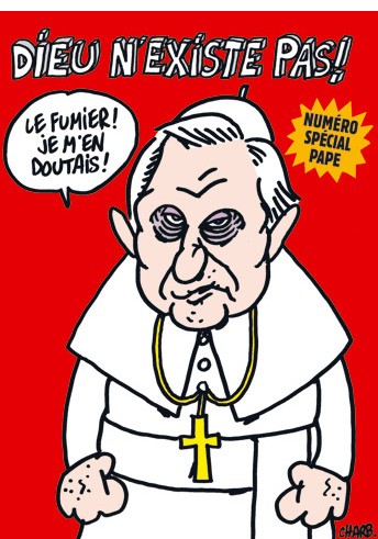 Charlie Hebdo Cover with the Pope