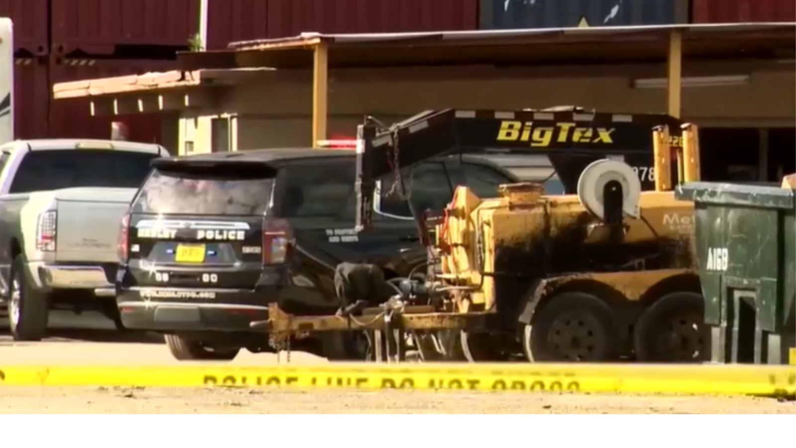 footage of the scene of the shooting at Metro Express 