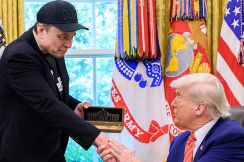Elon Musk and Donald Trump
