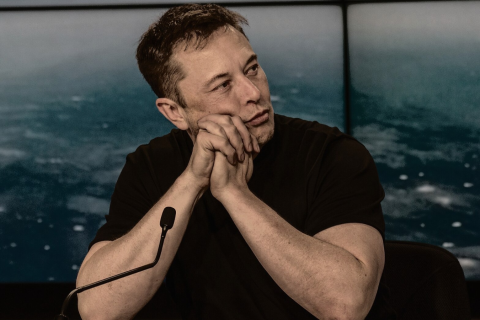Elon Musk SpaceX shares