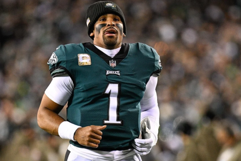 Jalen Hurts Philadelphia Eagles quarterback blood clots in lungs