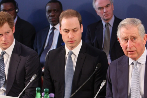 Prince William Prince Harry King Charles royal family rift