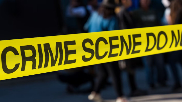Police barricade tape