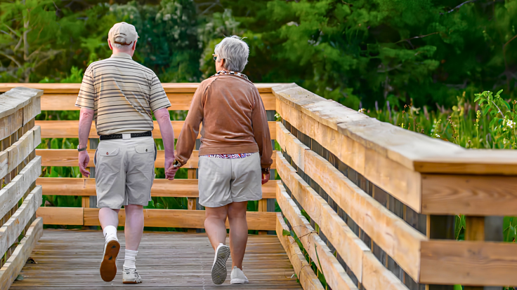 Couples nearing retirement
