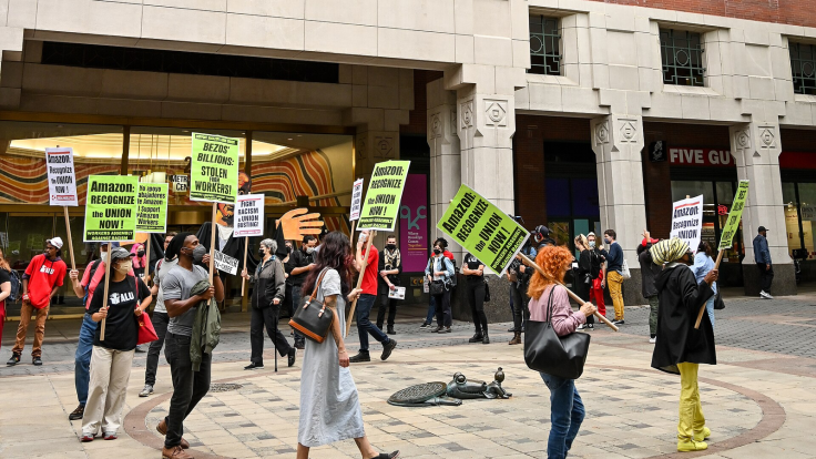 Amazon Workers Protest