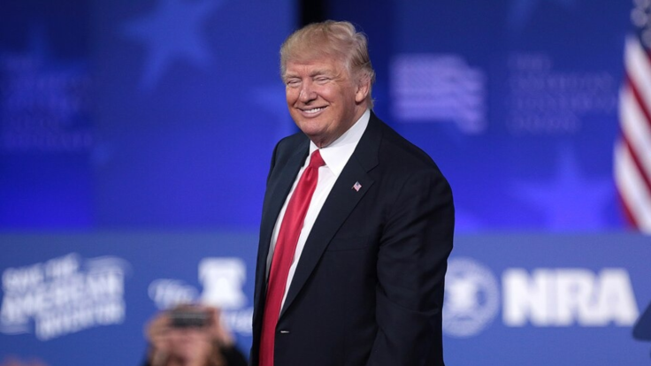Trump Keeps Studying Husted’s Body
