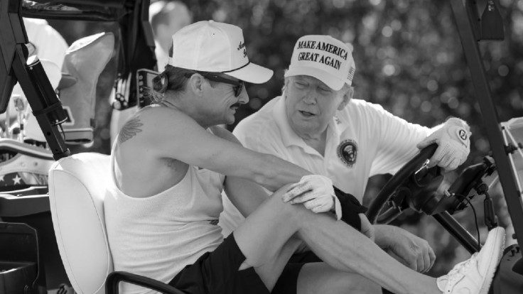 Kid Rock and Donald Trump