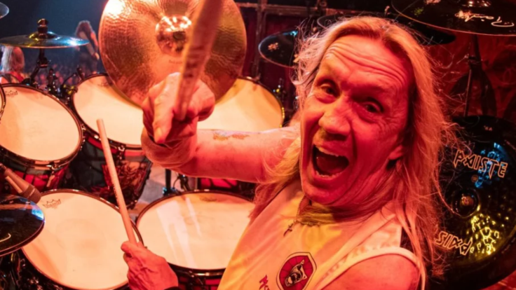 Nicko McBrain Iron Maiden golf