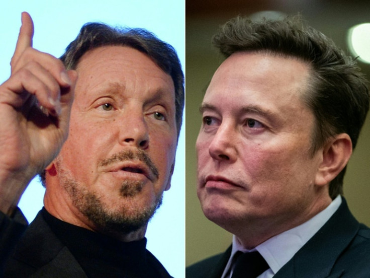 Larry Ellison and Elon Musk