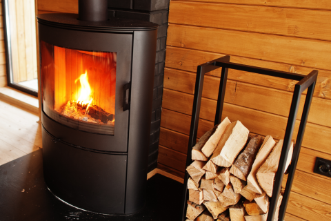 wood stove