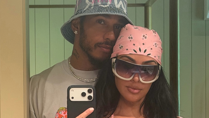 Lewis Hamilton and Kim Kardashian