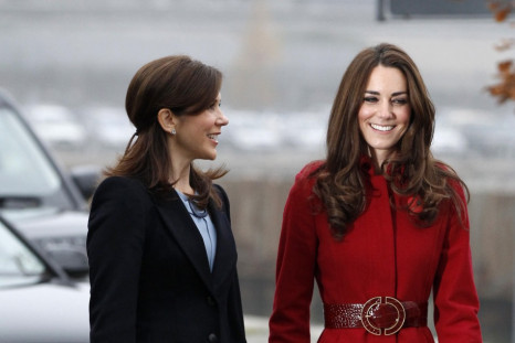 Kate Middleton Donning the Radiant Red
