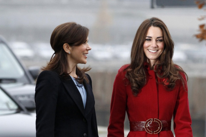Kate Middleton Donning the Radiant Red