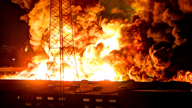 Factory fire