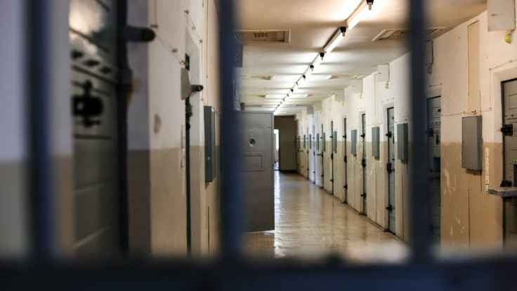A Corridor in a Corrections Facility