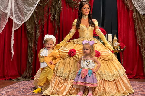 Paris Hilton Beauty and The Beast Costume