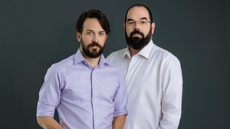 Nick Soares with co-author