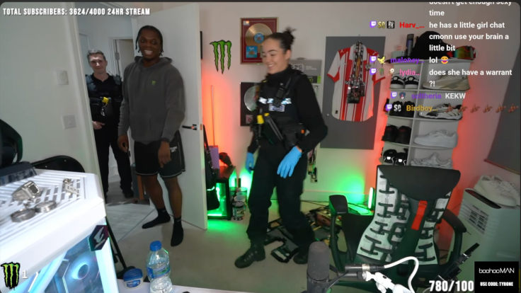 British Streamer Tyrone Shares a Laugh With Raiding Officers