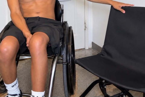 Paralysed Man Shares How Special Chair Helps Intimacy