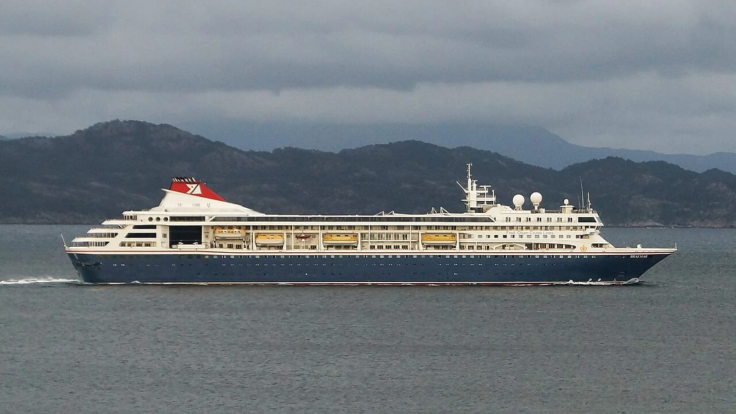 MV Odyssey stranded in Cambodia