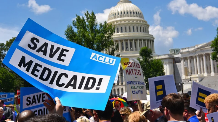 Medicaid rally