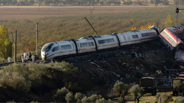 Aftermath of fatal highspeed spanish train crash
