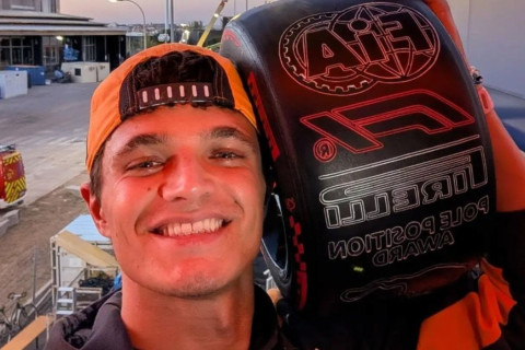 Lando Norris Selfie