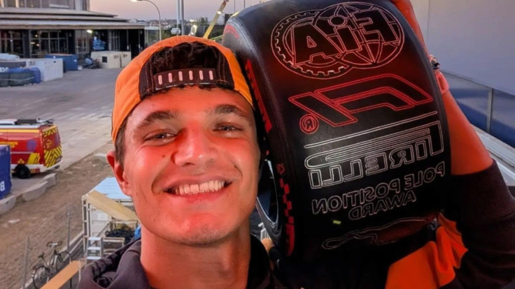 Lando Norris Selfie
