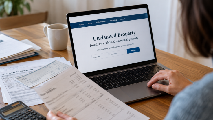 Unclaimd Property and Money