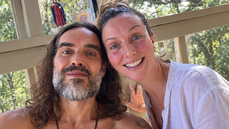 Russell Brand and Laura Brand