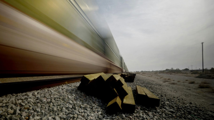 Speeding train