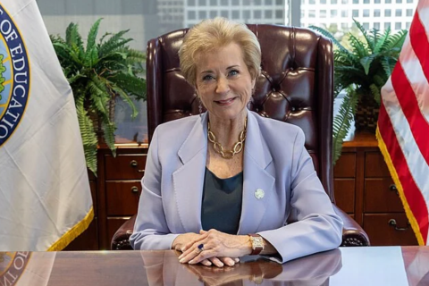Linda McMahon, US education secretary