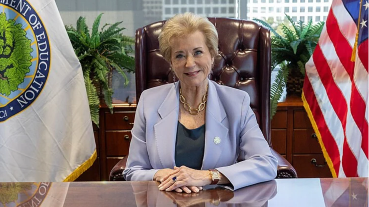 Linda McMahon, US education secretary
