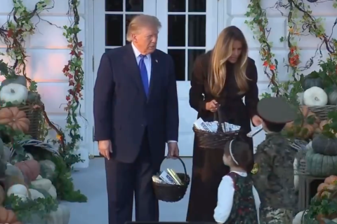 Donald Trump and Melania Trump