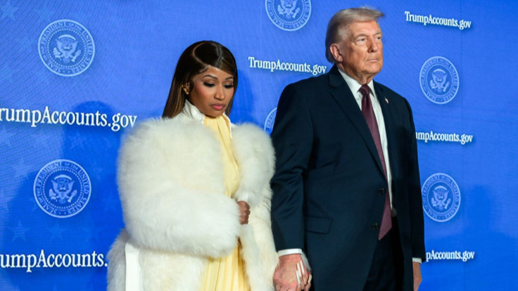 Donald Trump with Nicki Minaj